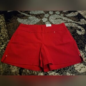 NWT Inc Red Shorts size 12